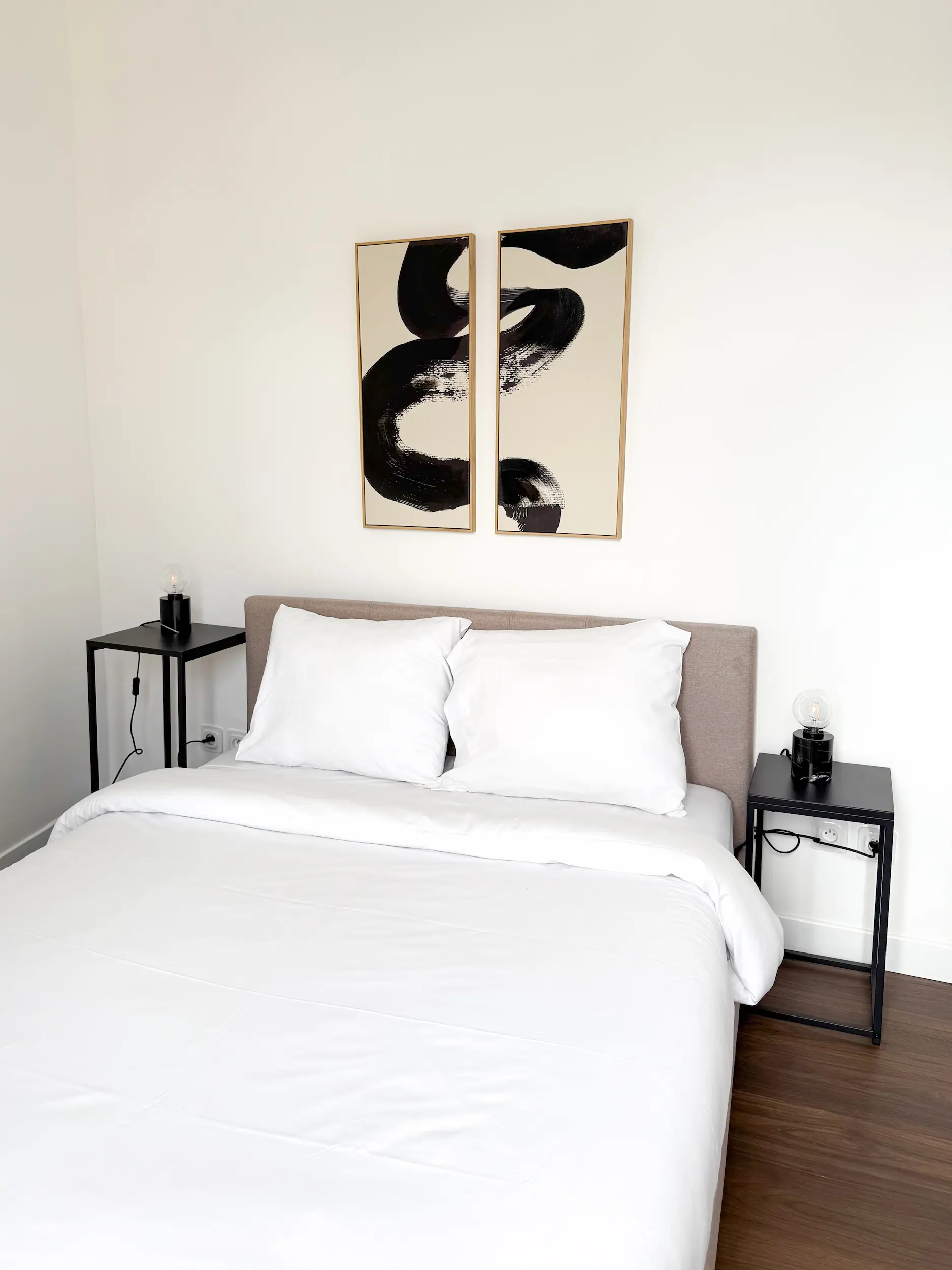 Chambre aménagement appartement Paris 14e, Studio LC Design