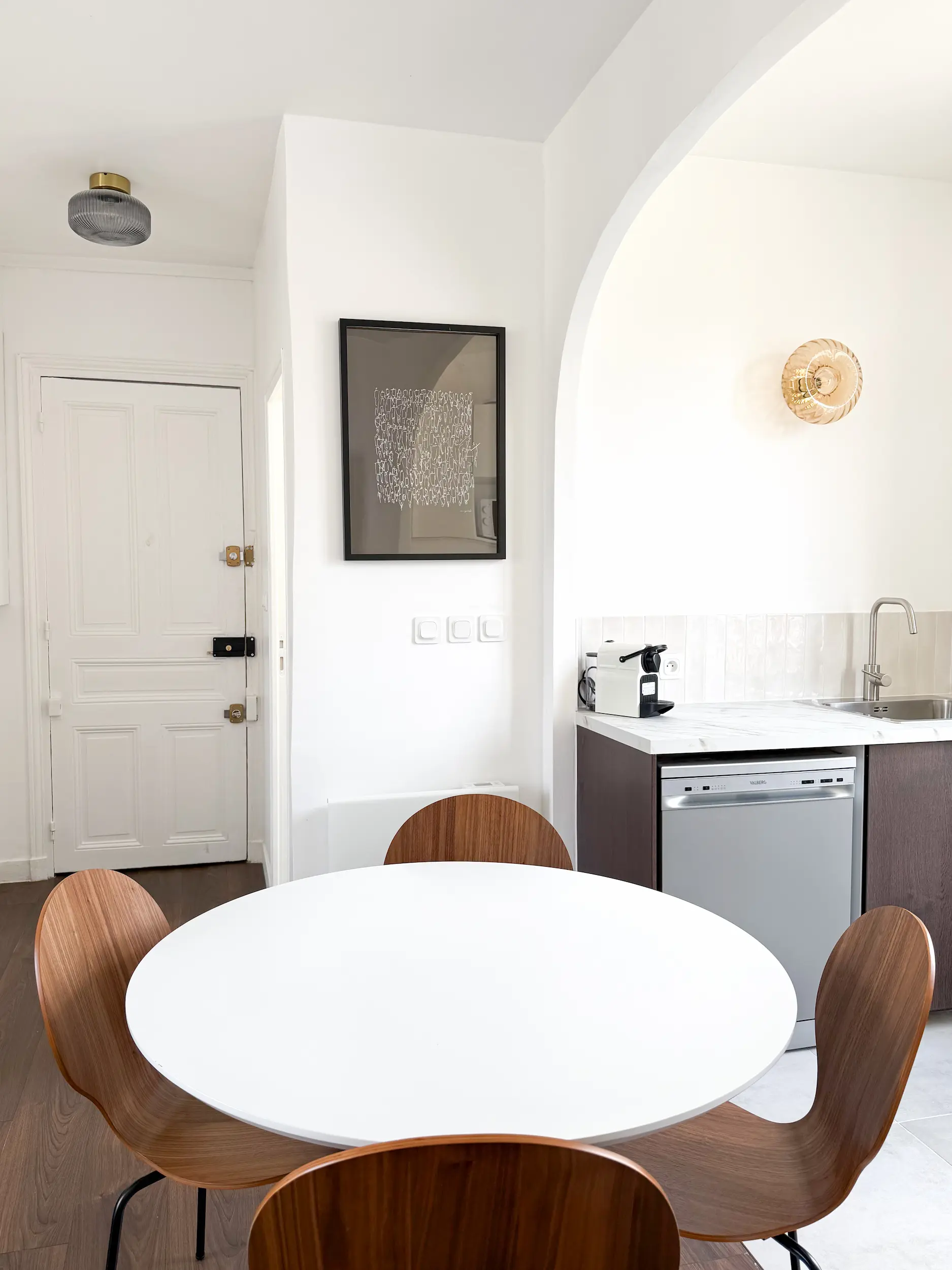 Cuisine rénovation appartement 43 m² Paris 14e, Studio LC Design
