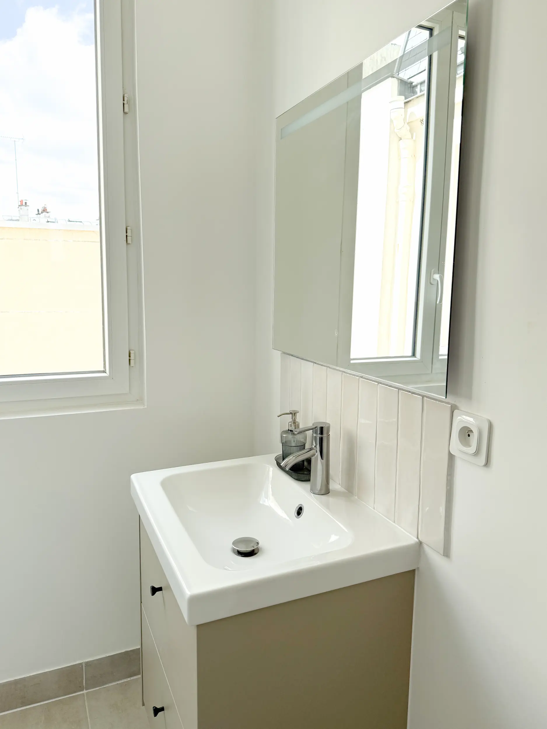 Salle de bain appartement 75 m² Paris 14e, Studio LC Design
