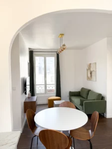 Rénovation séjour lumineux architecte intérieur Paris, Studio LC Design